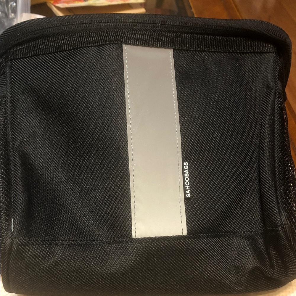 Black Bike Bag New